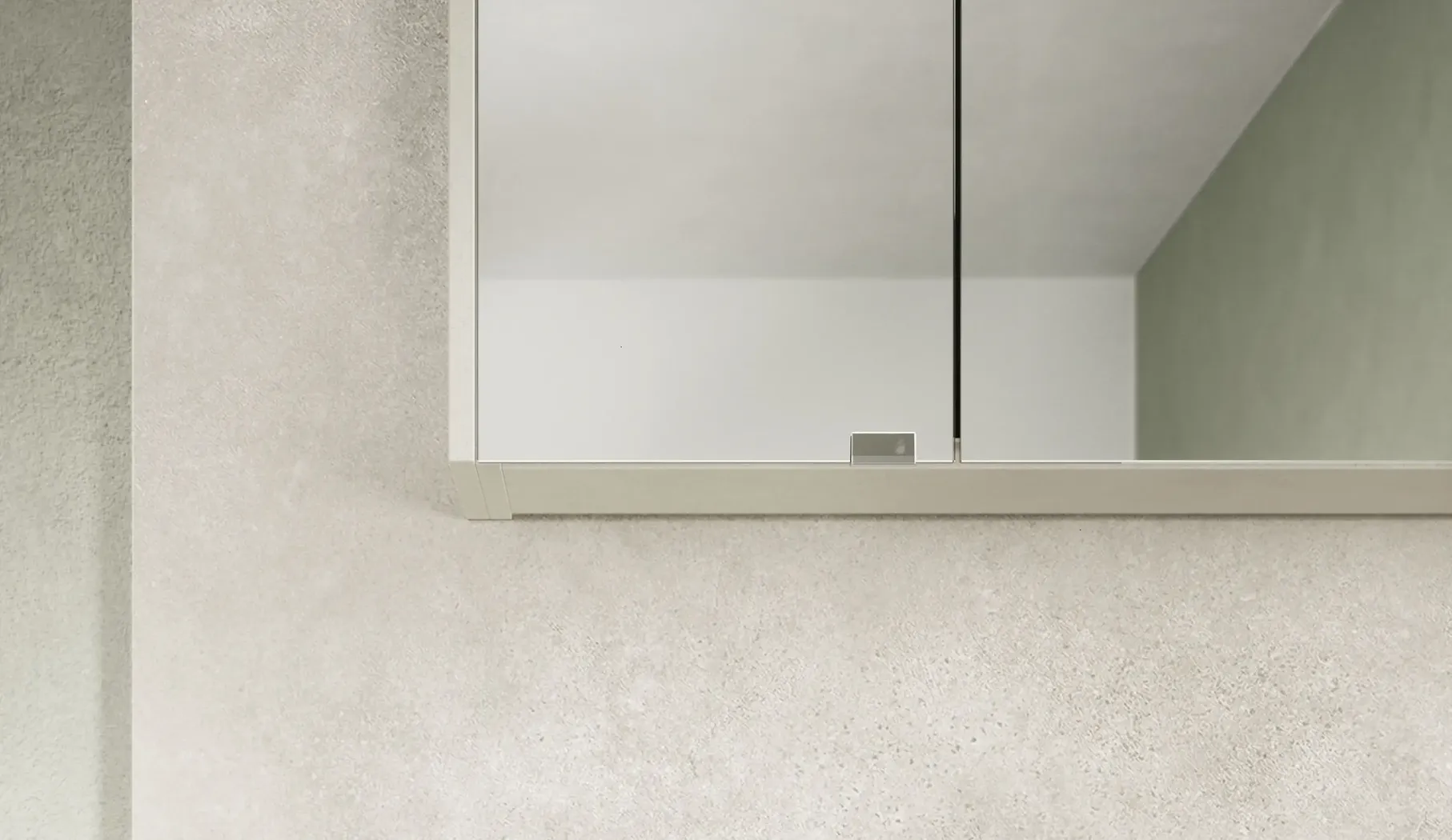 Verges Concept 60 meuble vasque + armoire de toilette + armoires latérales 10