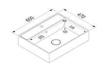 Verges Concept 100 meuble vasque + miroir + armoires latérales 10